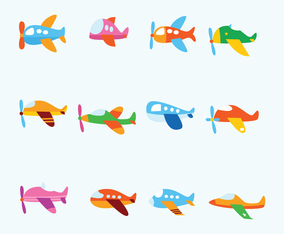 Free Fun Avion Vector