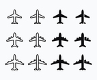 Free Avion Silhouette Vector