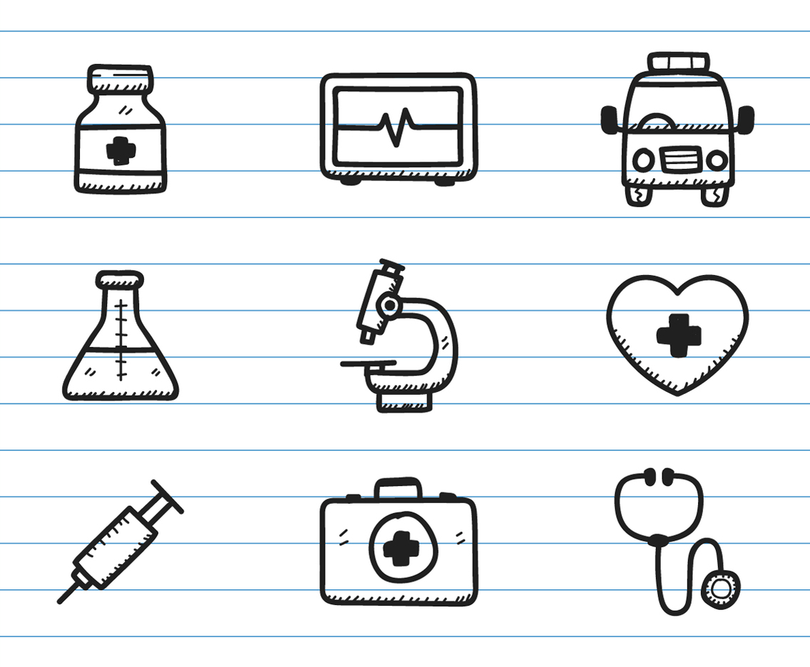 Medical Icon Doodle