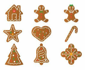 Lebkuchen Icon Set