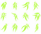 Free Eucalyptus Leaf Logo Vector