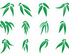 Free Eucalyptus Leaf Logo Vector