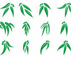 Free Eucalyptus Leaf Logo Vector