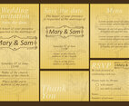 Gold Wedding Templates