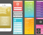 Colorful Web Kit For Mobile Devices