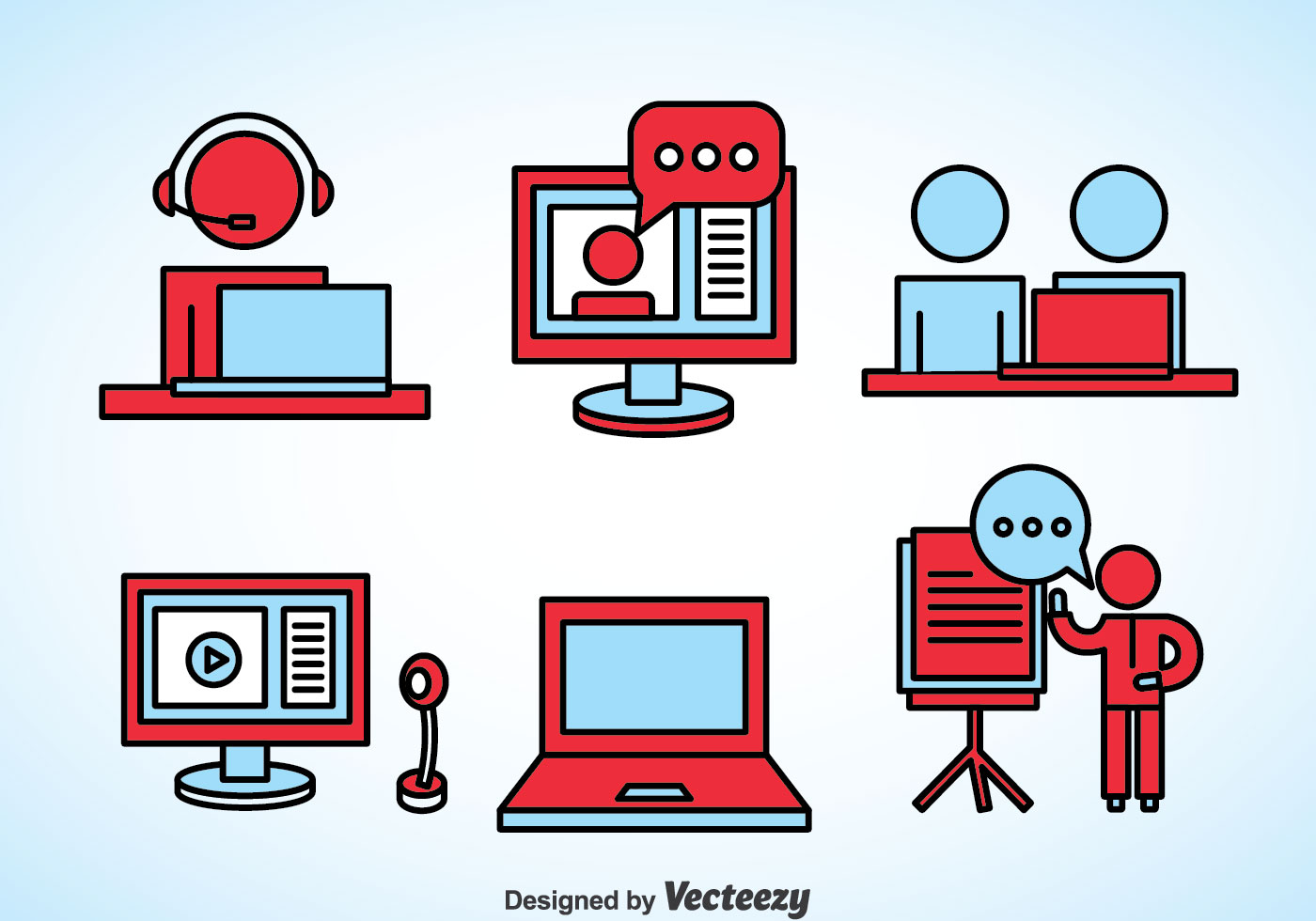 Webinar Element Icons