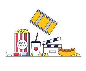 Free Pop Corn Vector