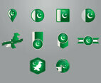 Pakistan Flag Vectors