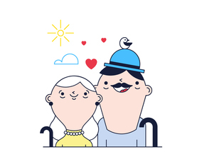 Free Grandparents Vector