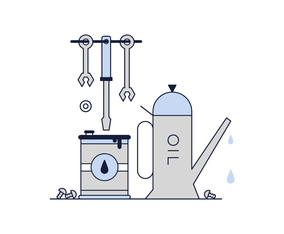 Free Oil Can Vector