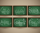 Playbook Football Slate Strategy Vector