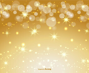 Beautiful Gold BokehSparkle Background