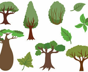 Free Forest Vectors