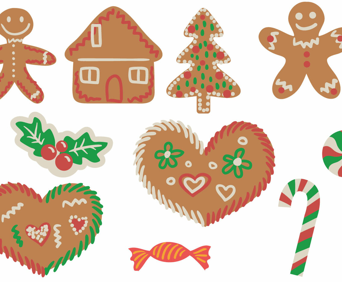 Free Traditional Sweets Vectors