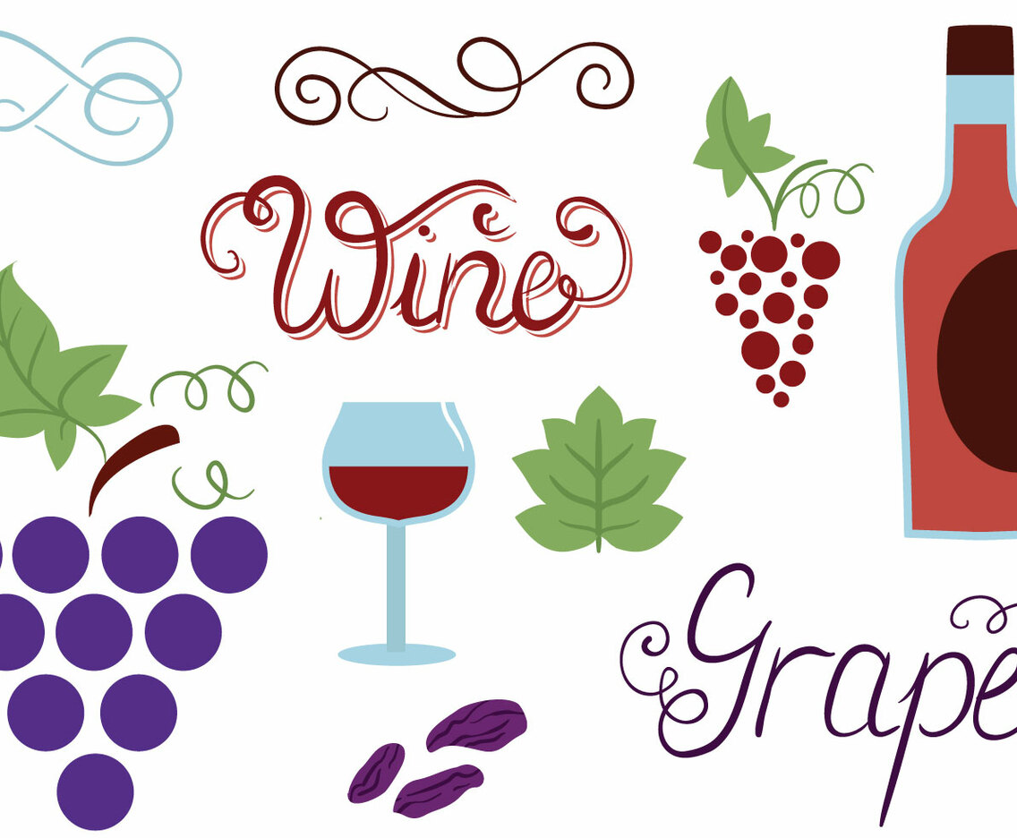 Free Grapes Vectors