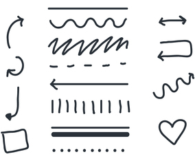 Linear Arrow and Sash Vectors