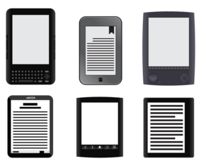 Free Realistic Ereader Vector
