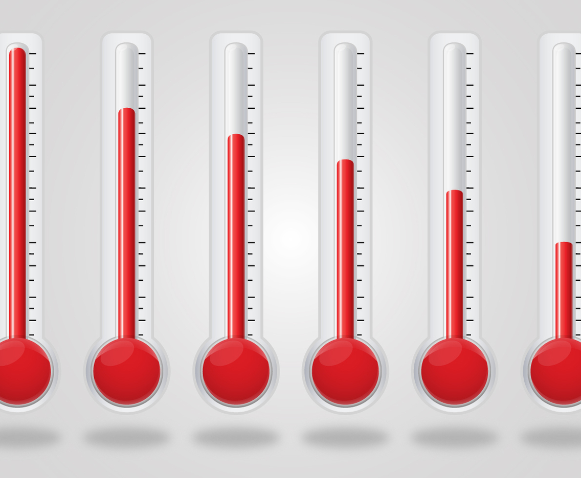 Thermometer Vector Set