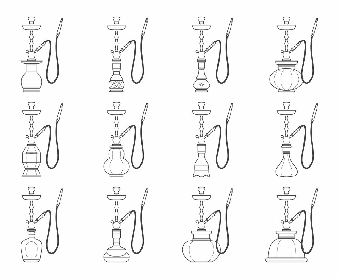 Nargile And Hookah Bottle Collection