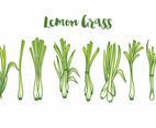 Lemon Grass Icon Set