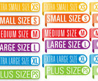 Clothes Size Banners