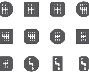 Free Dark Gearbox Vectors