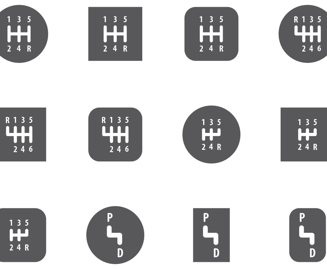 Free Dark Gearbox Vectors