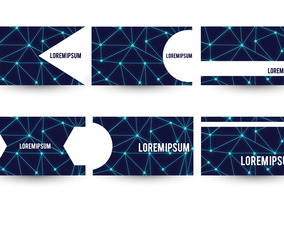 Neuron Theme Business Card Template Set