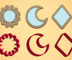 Cookie Cutter Vector Set C