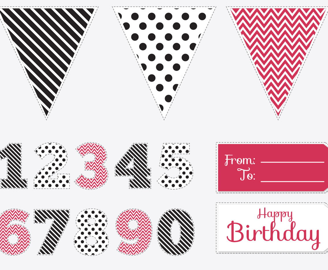 Birthday Pintable Pack