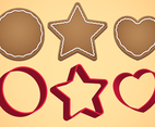 Cookie Cutter Vector Set A
