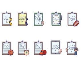 Free Playbook Vectors