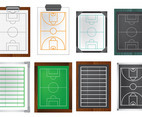 Free Playbook Icons Vector