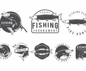 Pike Fish Badges