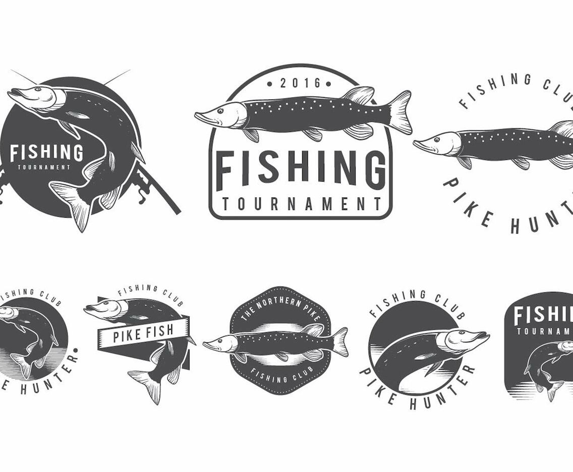 Pike Fish Badges