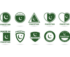 Free Pakistan Label Vector