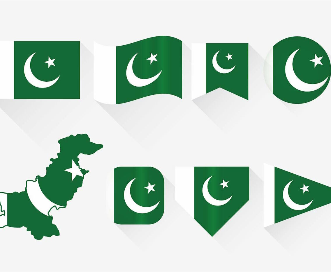 Pakistan Flag Set