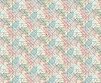 Geometric Outline Brush Pattern
