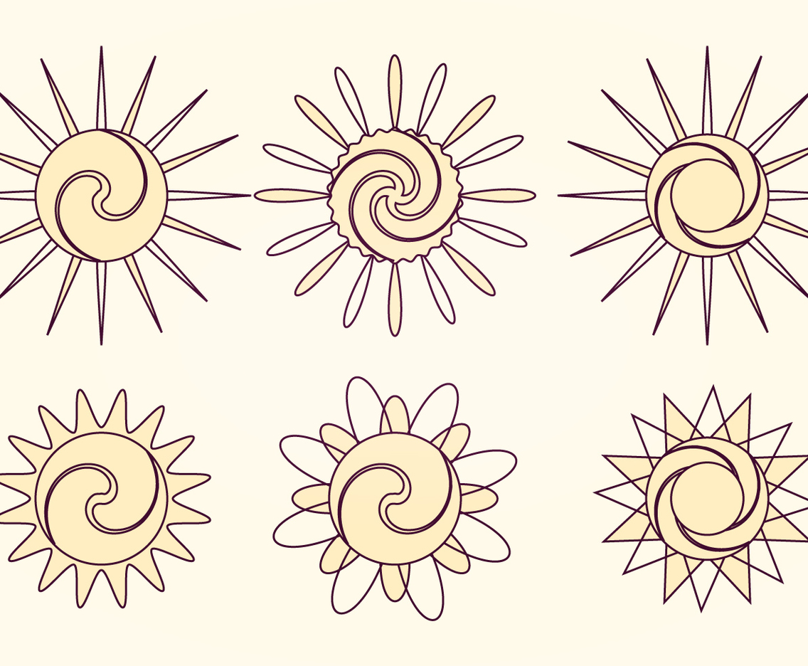 Vector Sun Collection