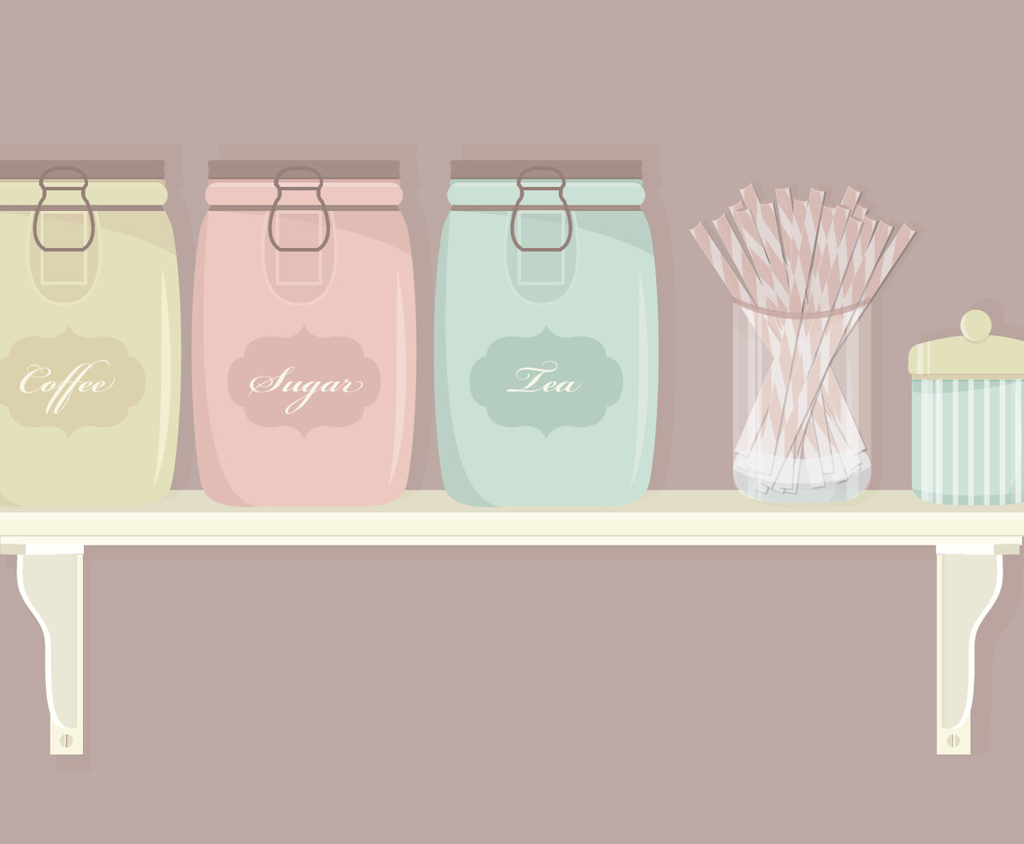 Kitchen Elements Vector Set