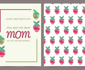 Vector Mother's Day Card