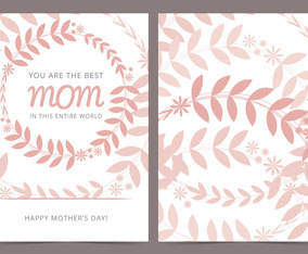 Vector Mother's Day Card