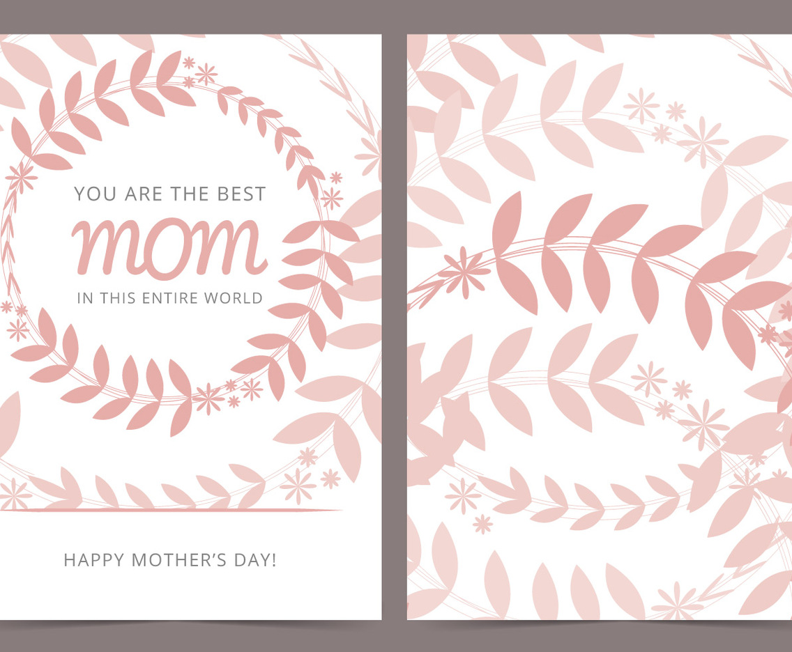 Vector Mother's Day Card