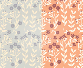 Vector Boho Branch Pattern Set