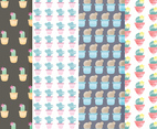 Cactus Vector Pattern Set