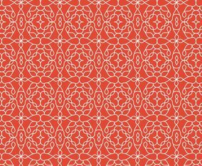 Decorative Outline Pattern Background