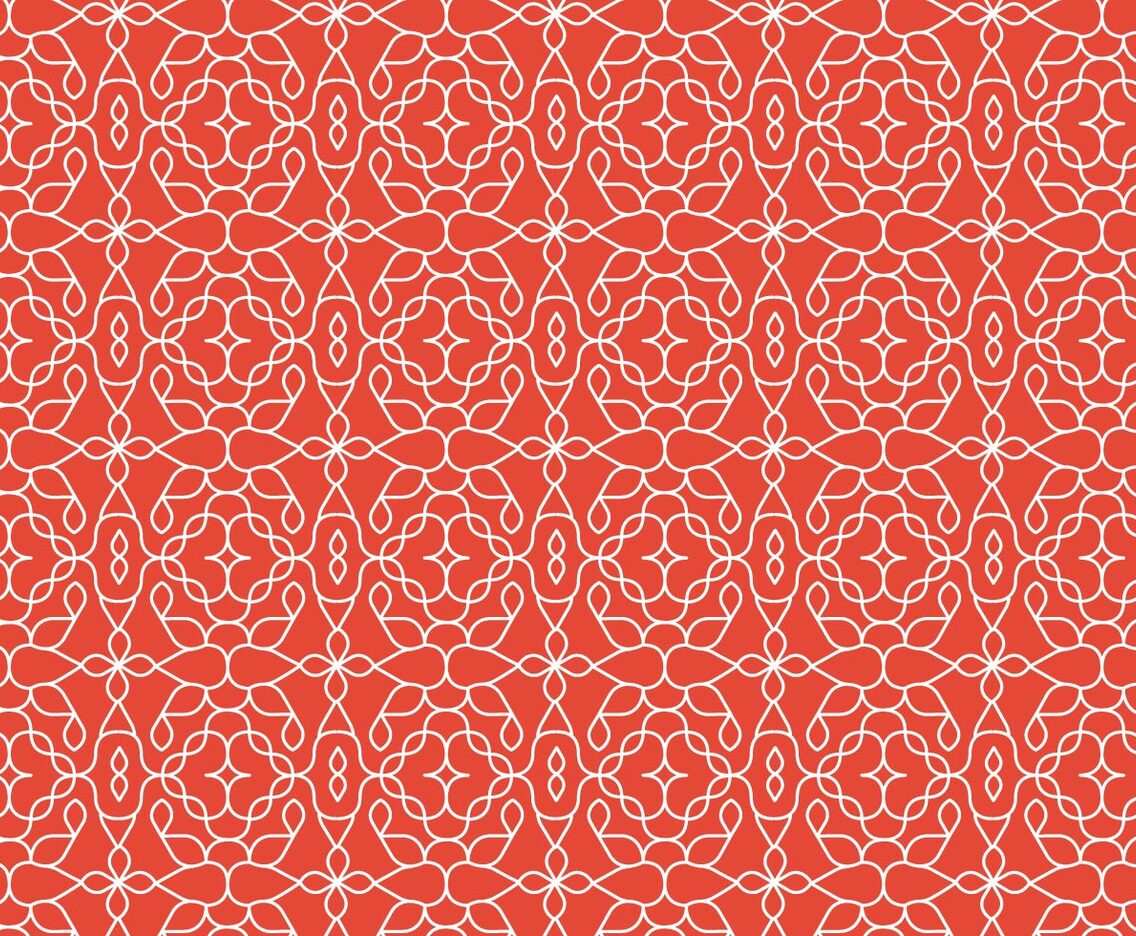 Decorative Outline Pattern Background
