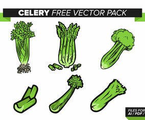 Celery Free Vector Pack