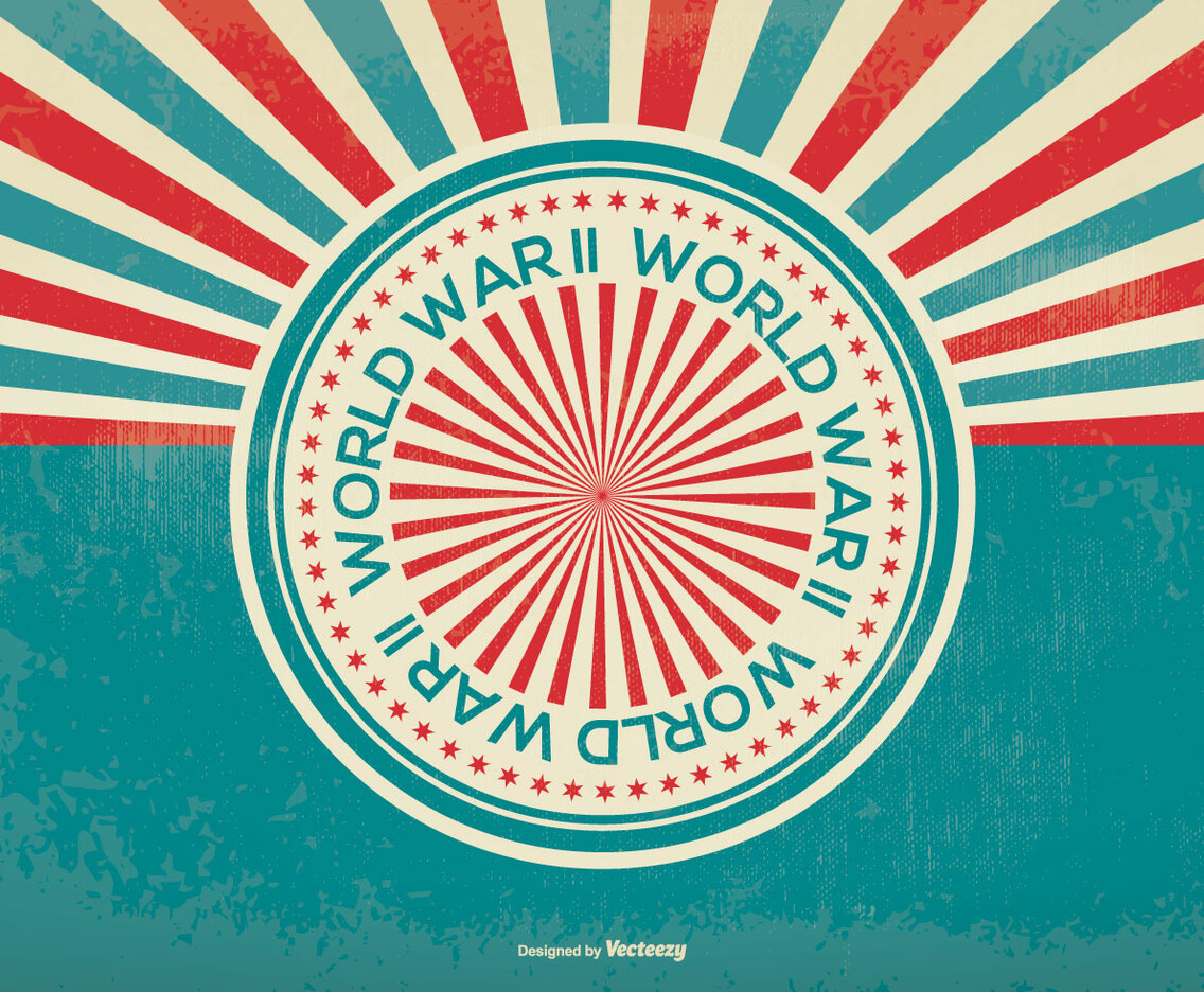 Retro Style World War 2 Background