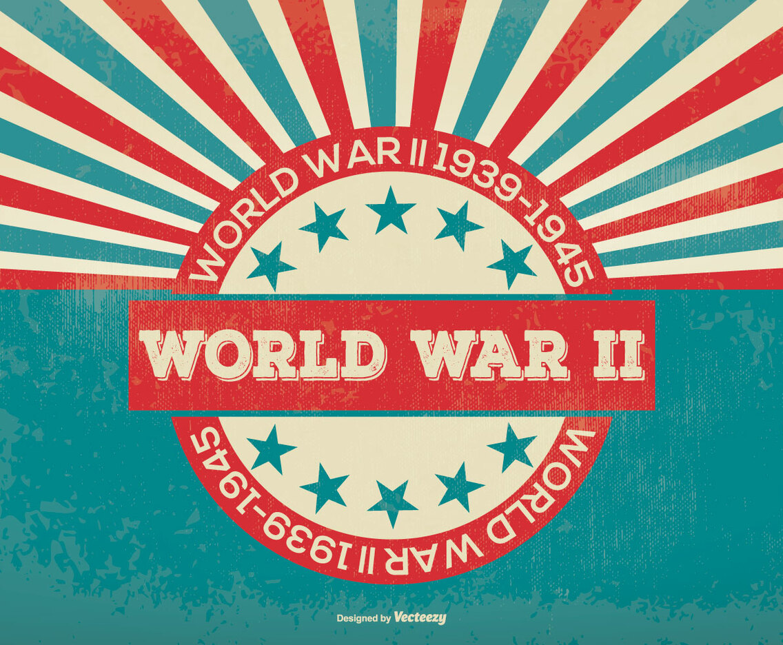 Retro Style World War 2 Background
